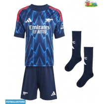 Arsenal William Saliba #2 Bortedraktsett Barn 2025-26 Kortermet (+ Korte bukser)